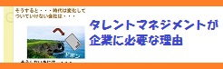 タレントマネジメントが必要な理由