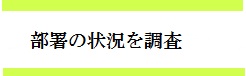 部署状況調査